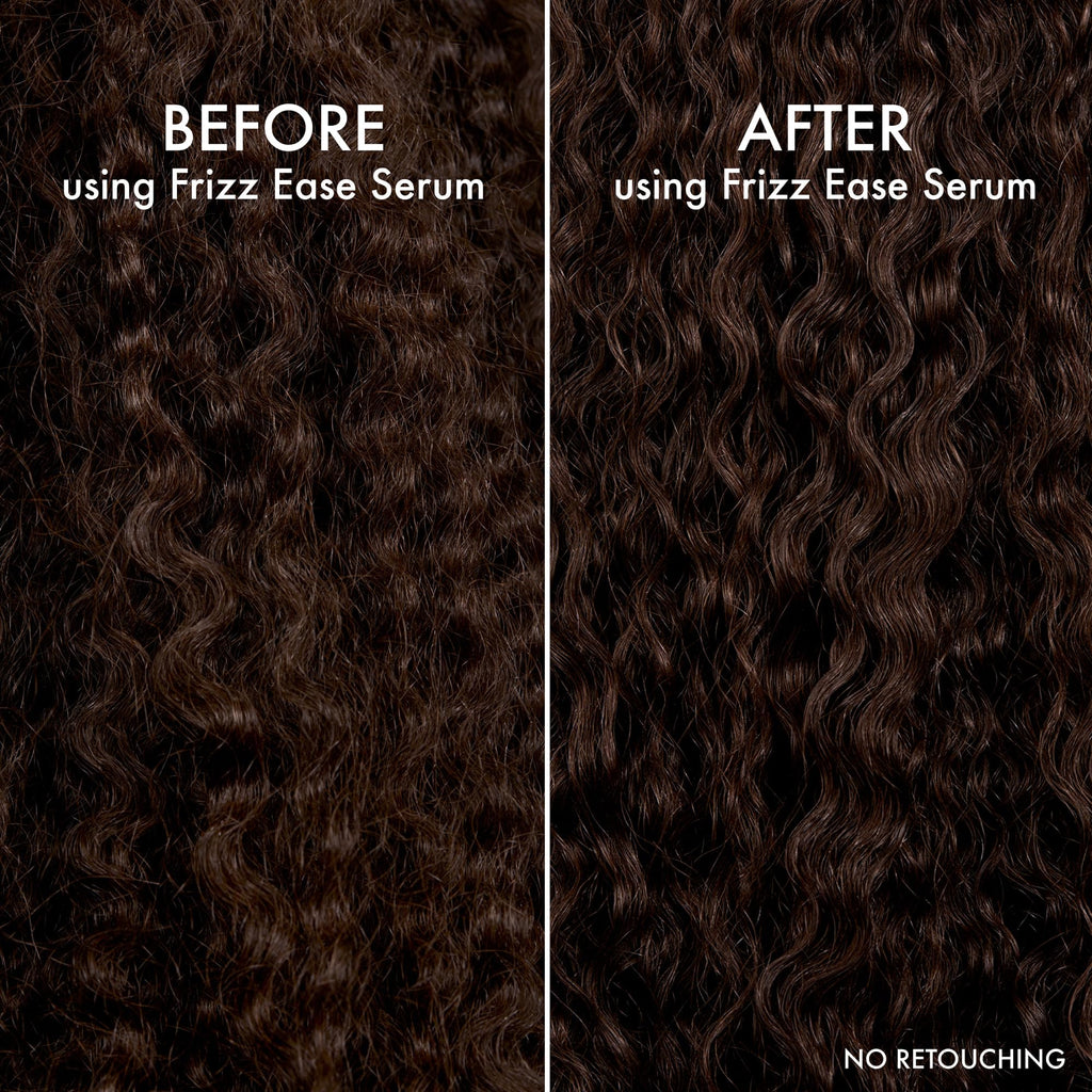 John Frieda Frizz Ease Extra Strength Hair Serum, 1.69 fl oz | Anti-frizz Serum for Thick, Coarse Hair, Vitamin E and Rice Oil, Heat Protection, Smoothing, Hydrating