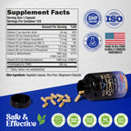 Vitamin B Complex Methylated - B-Complex with Methylfolate & B12 -120 Caps | 9-in-1 Methylated Multivitamin for Men & Women - Energy, Brain & Mood - Vegan, Lab Tested, Bioavailable