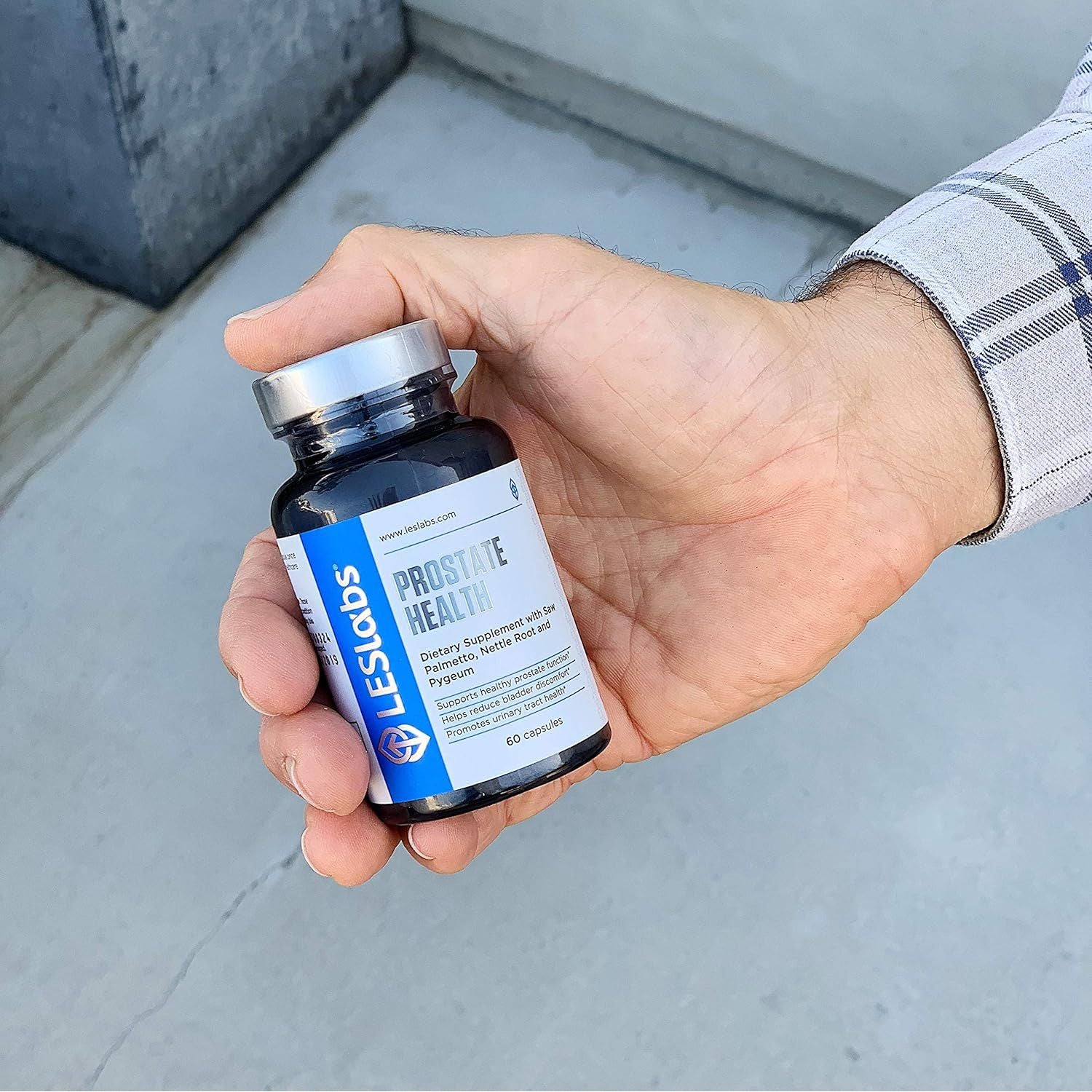Buy now LES Labs Prostate Health â€“ Prostate Support, Urinary Tract Health, Fewer Bathroom Visits & Improved Sleep â€“ Saw Palmetto, Pygeum, Beta Sitosterol & Nettle Root â€“ Non-GMO Supplement â€“ 60 Capsules at indiglob india