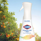 Buy now Clorox Disinfecting Mist, Lemongrass Mandarin, Household Essentials, 3 Refills, 16 Fl Oz Each at indiglob india