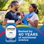 Buy now Centrum Multivitamin for Men, Multivitamin/Multimineral Supplement with Vitamin D3, B Vitamins and Antioxidants, Gluten Free, Non-GMO Ingredients - 250 Count at indiglob india