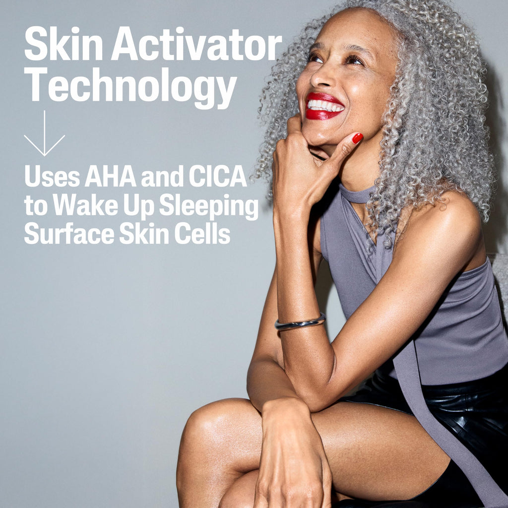 Cetaphil Skin Activator Firming Body Lotion, AHA & CICA, 16 Fl Oz | Anti-Aging Moisturizer For Dry, Sagging Skin, Mandelic Acid AHA + Centella Asiatica CICA, Firms And Hydrates Mature Skin