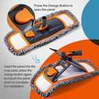 CLEANHOME Mops for Floor Cleaning for Hardwood, Marble, Tile Floor Mopping