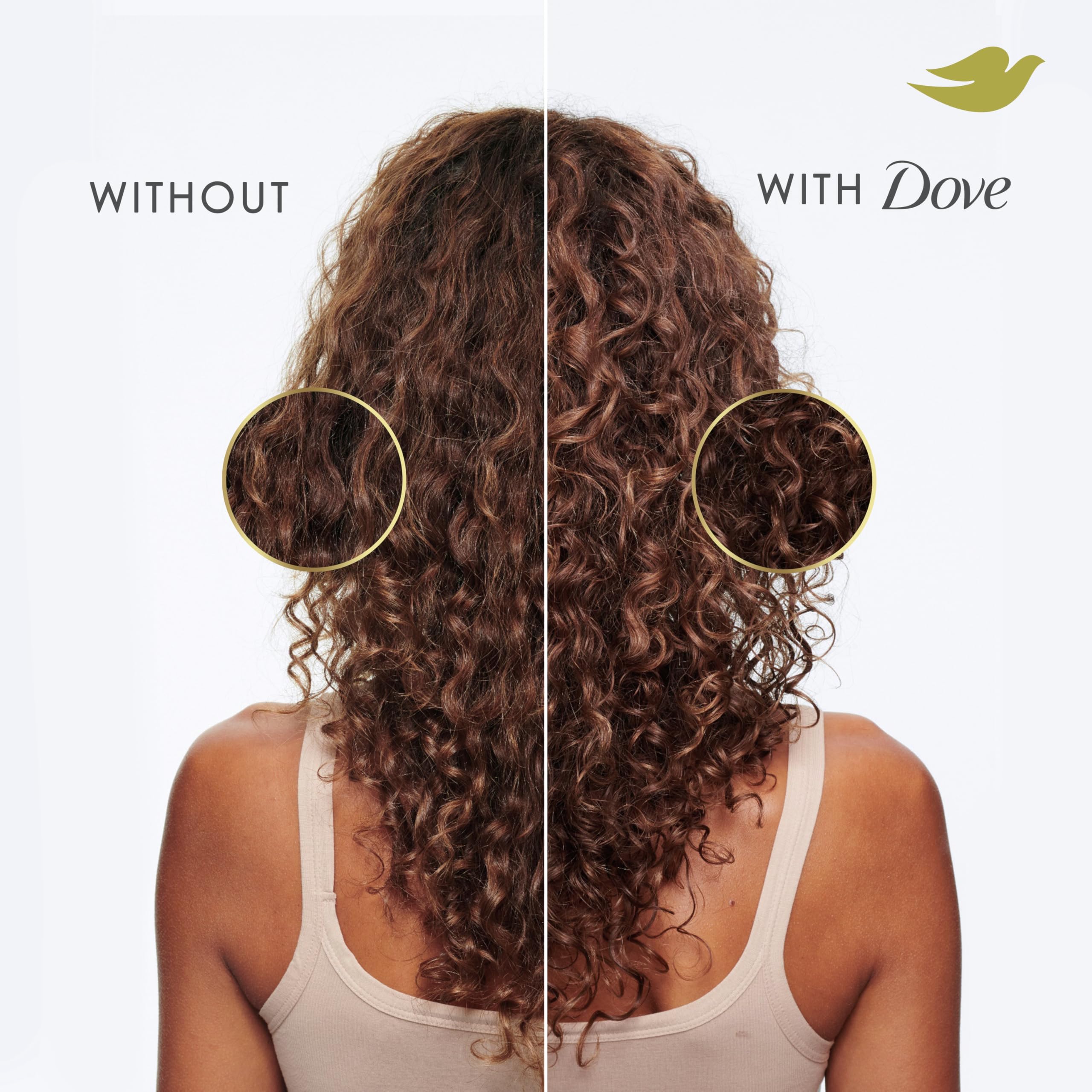 Dove Shampoo Coconut & Hydration for Dry Hair with Bio-Protein Care Technology and Coconut Oil 28 Fl Oz (Pack of 4)