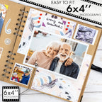 Buy now Bstorify Scrapbook Album 60 Pages (8 x 8 Inch) Brown Thick 200gsm Kraft Paper, Photo Album Scrapbook, Memory Book - Ideal for Your Scrapbooking Albums Art & Craft Projects at indiglob india