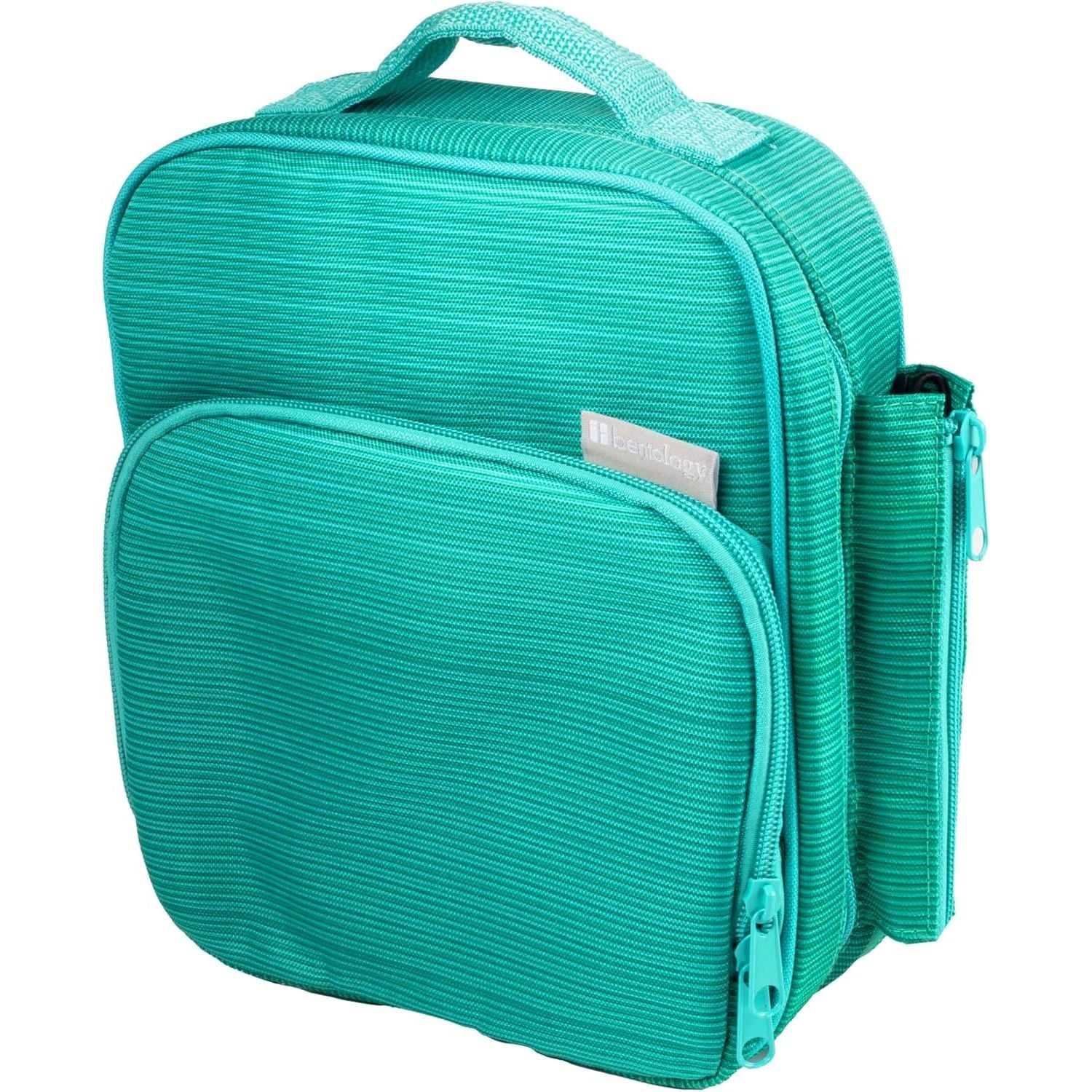 Buy now Kids Insulated Lunch Box w Snack Pocket & Expandable Water Bottle Holder For Girls- Waterproof Lunchbox Tote Keeps Food Hotter or Colder Longer - Reusable Back to School Bag Fits Most Bento Containers Turquoise at indiglob india