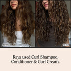 California Naturals Curl Defining Cream for Wavy Curly Coily Hair, Anti Frizz Curl Cream with Shea Butter and Castor Oil, Sulfate and Paraben Free, Natural, Vegan, Rose Garden, 8 oz