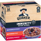Buy now Quaker Instant Oatmeal Fruit & Cream Variety Pack, Single Serve Packets, (44 Pack) at indiglob india