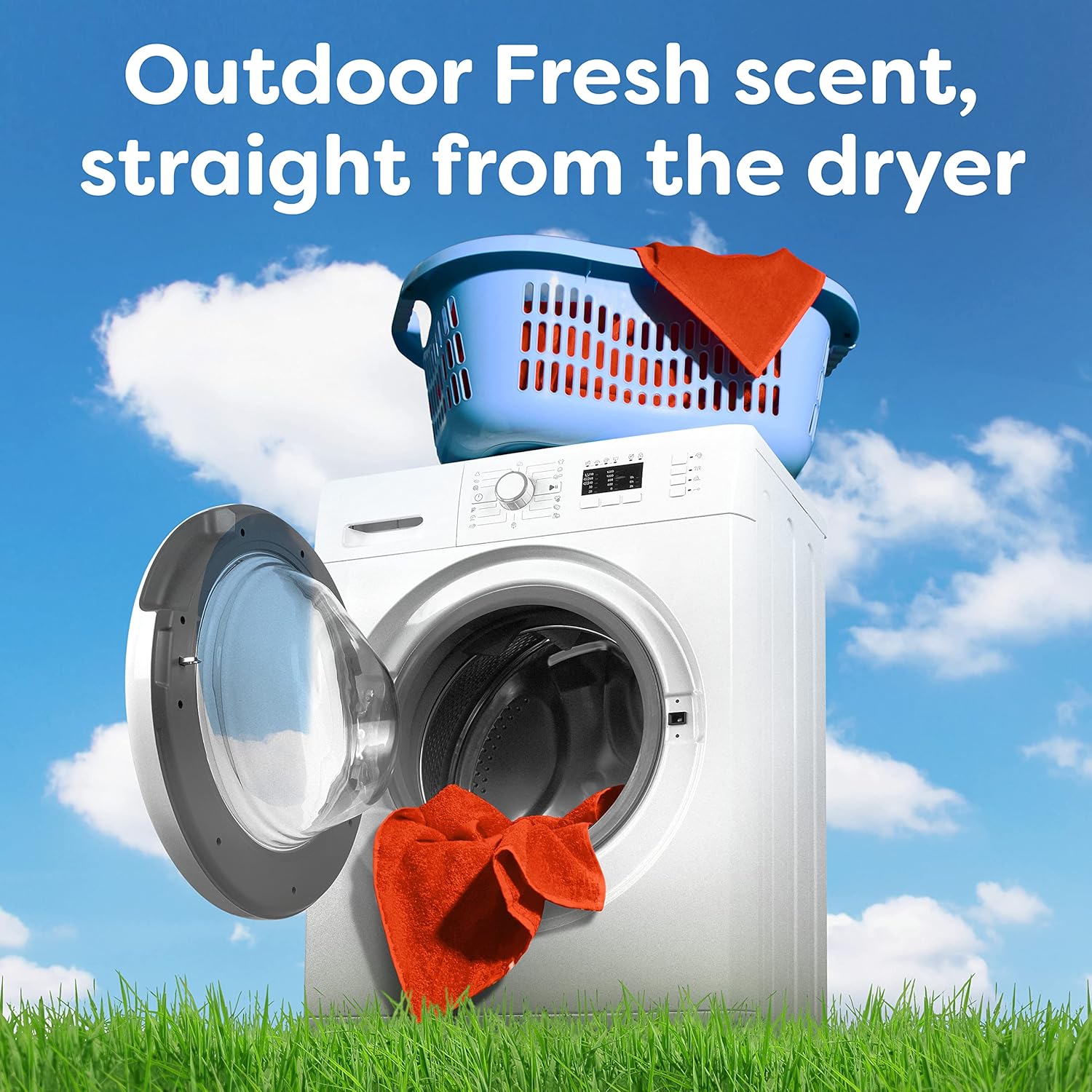Buy now Bounce Dryer Sheets Laundry Fabric Softener, Outdoor Fresh Scent, 240 Count at indiglob india