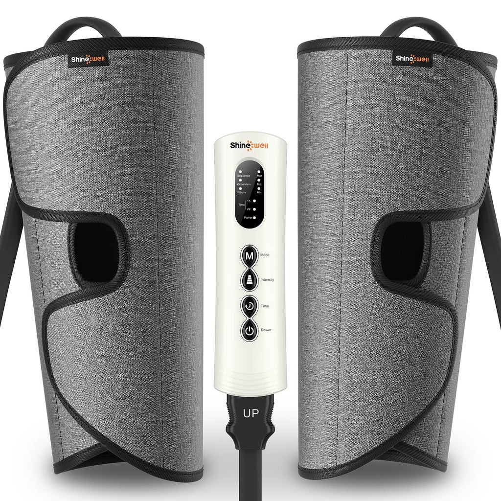 SHINE WELL Air Compression Leg Massager for Circulation and Pain Relief Fsa