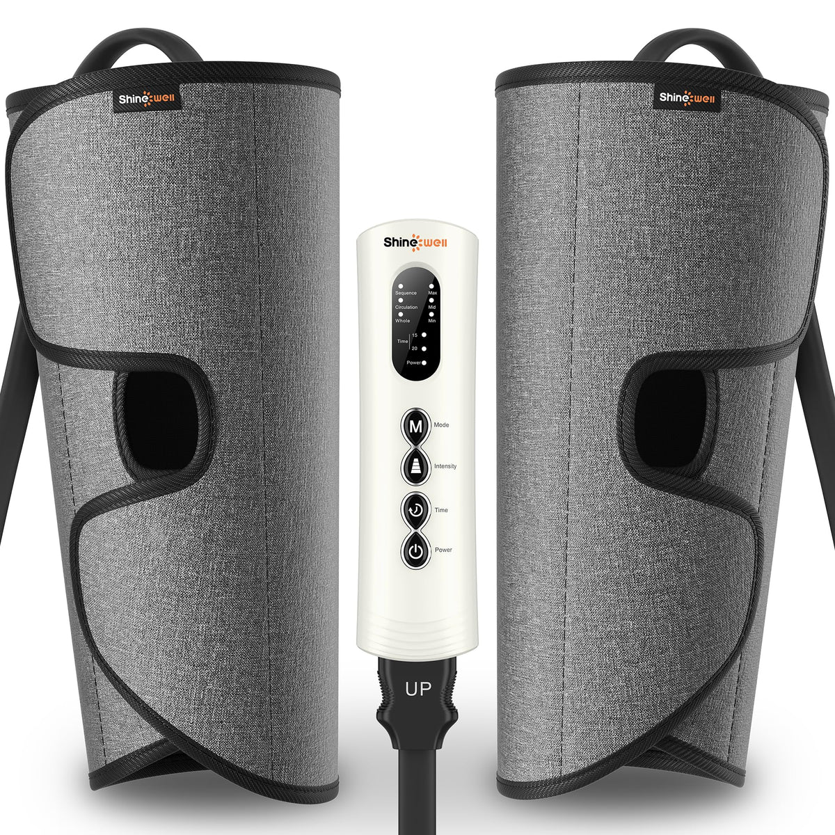SHINE WELL Air Compression Leg Massager for Circulation and Pain Relief Fsa