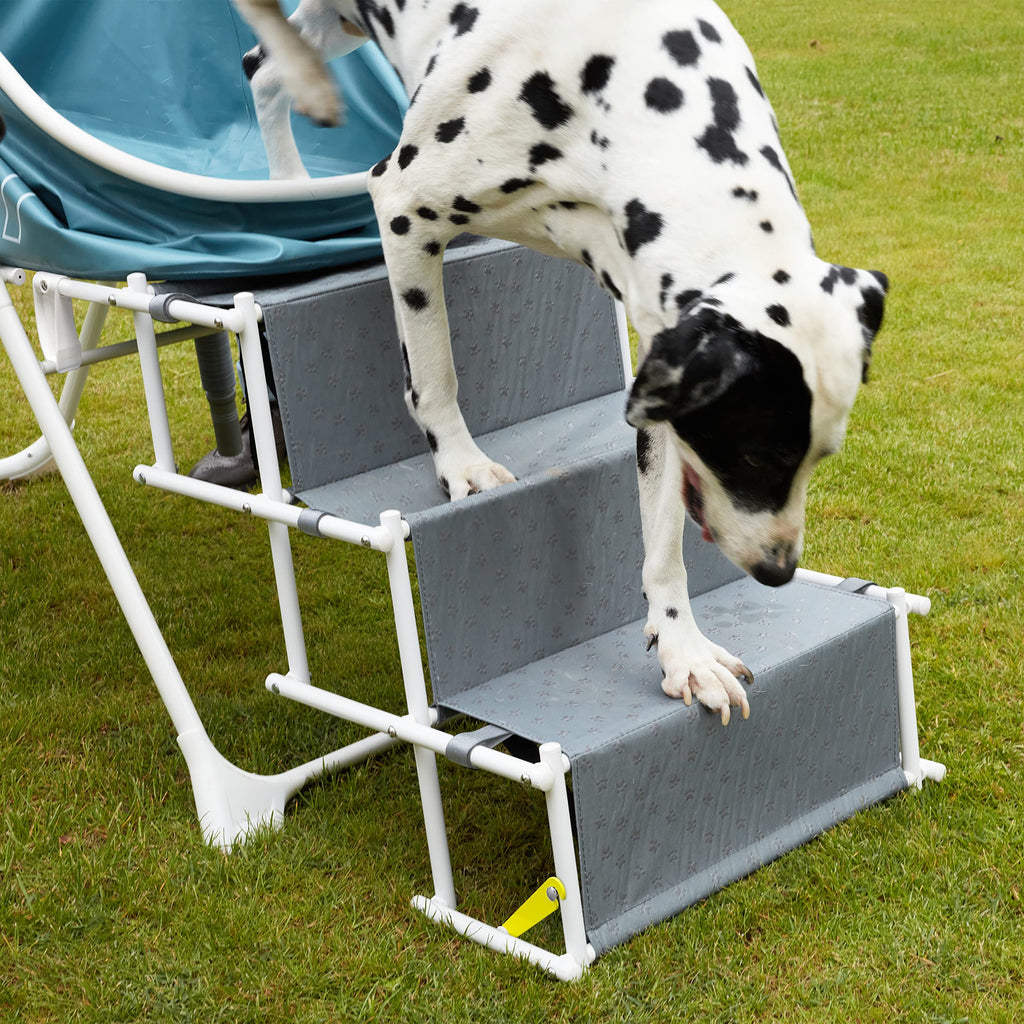 Furesh Foldable Dog Washing Station for Large Dogs with Stairs
