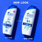 Head & Shoulders Classic Clean 2-in-1 Anti-Dandruff Shampoo and Conditioner, Travel Size, 72-Hour Protection, 8.45 fl oz