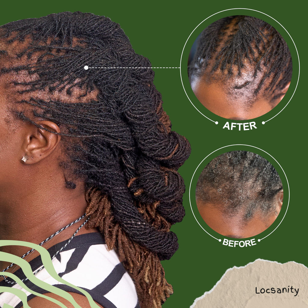 Locsanity Interlocking Tool for Microlocs - Curved Ergonomic Retightening Tool for Dreadlocks, Sisterlocks & Medium Locs Maintenance - DIY Hair Tool Kit