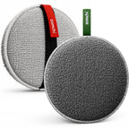 ZOMCHI Large Exfoliating Body Scrubber with Dual-Texture, 2 Pack, Grey