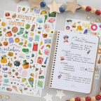 Aesthetic Monthly Planner Stickers - Holiday Sticker Set for Your Calendar