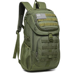 Buy now Wotony military tactical backpack nylon military MOLLE backpack 3-day Assault bag 27L backpack for men, used for outdoor hiking, camping and hunting (All black) 25L Army Green at indiglob india