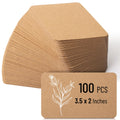 Mr. Pen- Kraft Mini Note Cards, 3.5”x2”, 100 Pack