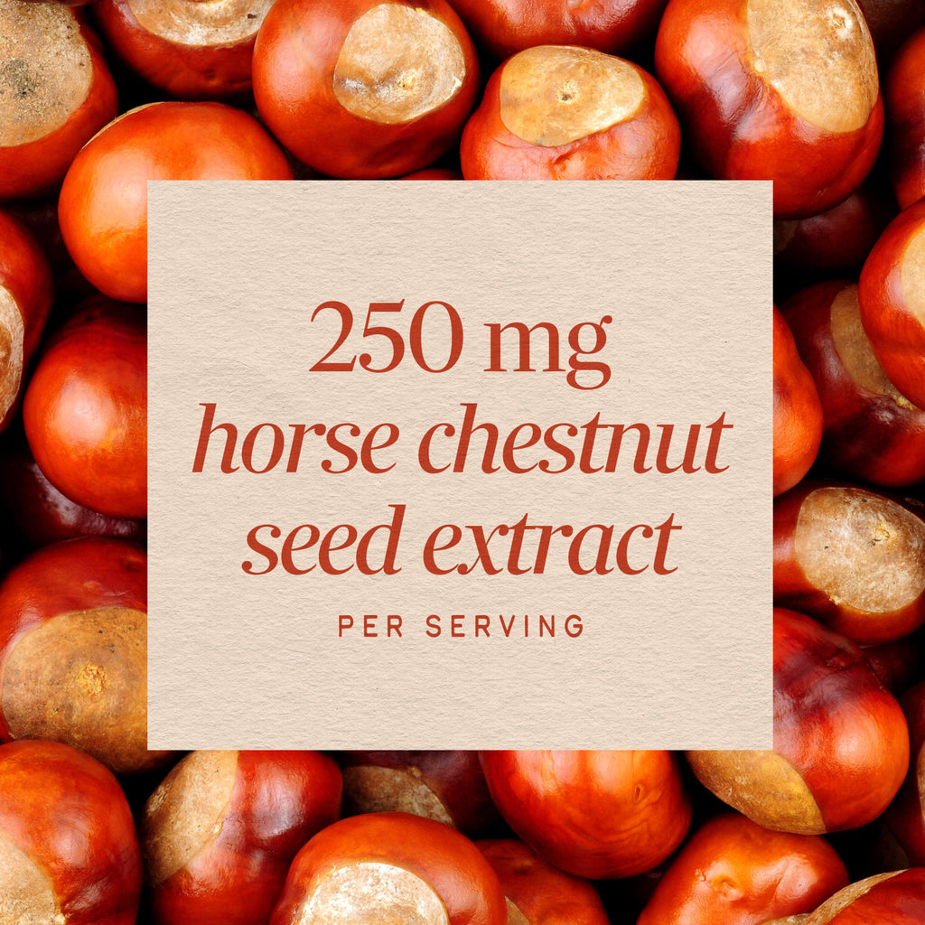 Nature's Way Horse Chestnut Extract, Supports Healthy Leg Veins*, 90 ct | Premium Extract, Standardized to 20% Aescin, Non-GMO Project Verified, Gluten Free, Vegan, 90 Capsules