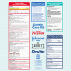Johnson's Baby Gentle Care Kit with Desitin Maximum Strength, 4 Items
