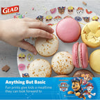 Buy now Glad for Kids Paw Patrol Emoji Paper Plates, 20 Count, 8.5 Inches | Paw Patrol Plates for Kids | Heavy Duty Disposable Soak Proof Microwavable Paper Plates for All Occasions at indiglob india