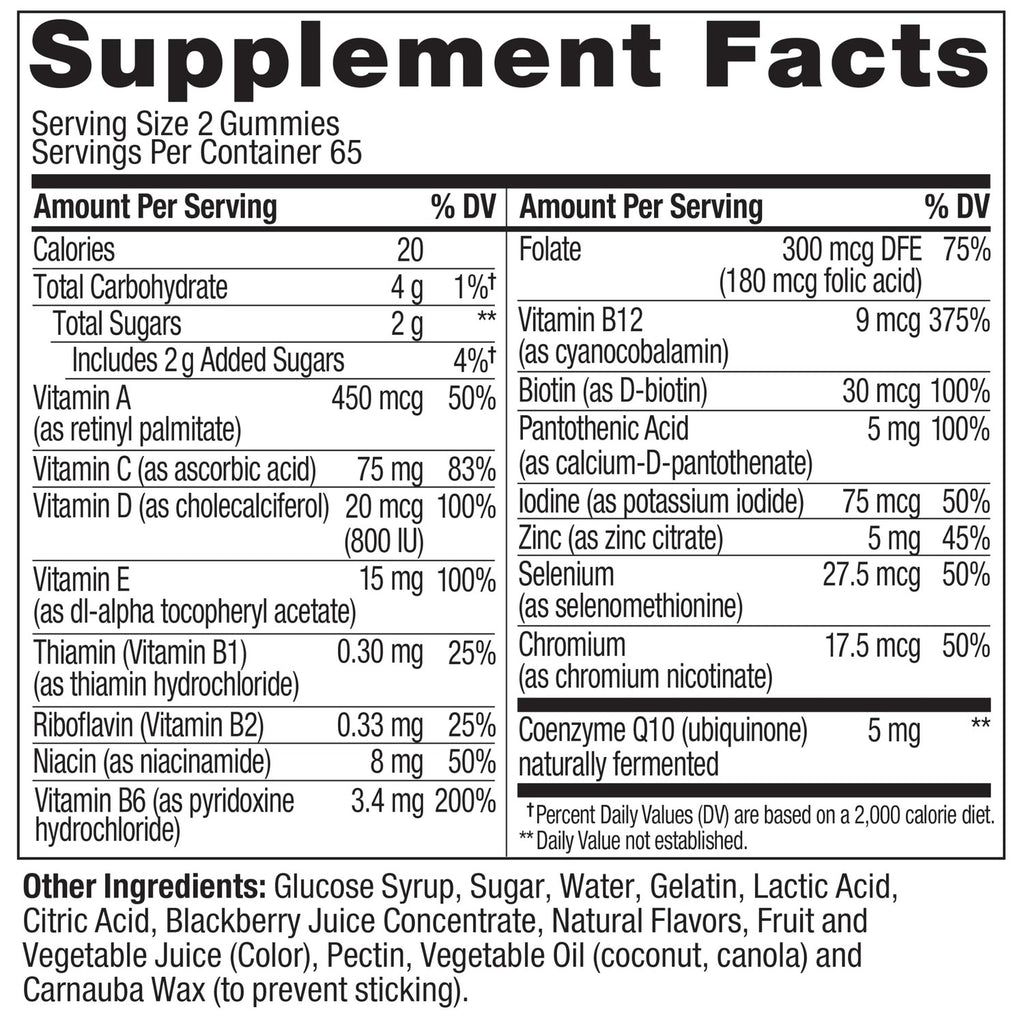 OLLY Men's Multivitamin Gummy, Supports Overall Wellness,* - 130 Count