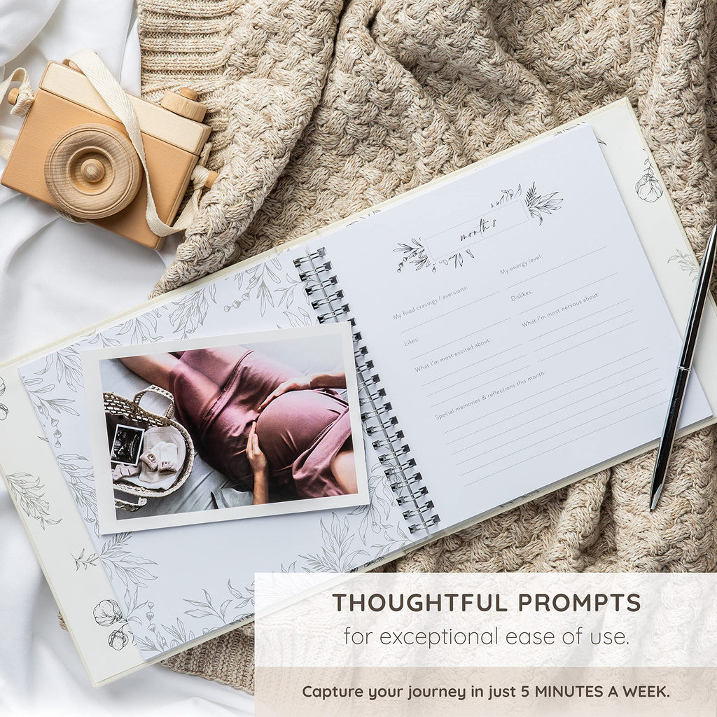 Keepsake Pregnancy Journal - A Pregnancy Book to Cherish Forever