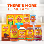 Metamucil Fiber Supplement, Unflavored Clear Mixing Powder, No Grit, No Sugar Added, Plant Based Prebiotic Fiber Supplement Blend for Daily Digestive Health, 75 teaspoons