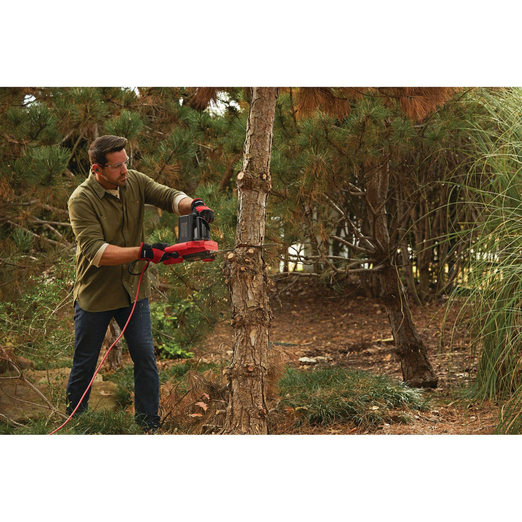 CRAFTSMAN Electric Chainsaw, 16 Inch, 12 Amp Corded Chain Saw Electric, Ergonomic, Powerful Motor (CMECS600)