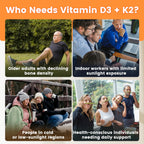 VEV Corefeel Vitamin D3 K2 10,000 IU Magnesium Supplement, 300 Softgels | Vitamin K2 as MK-7, Coconut Oil, Magnesium Glycinate & Malate, Zinc Citrate