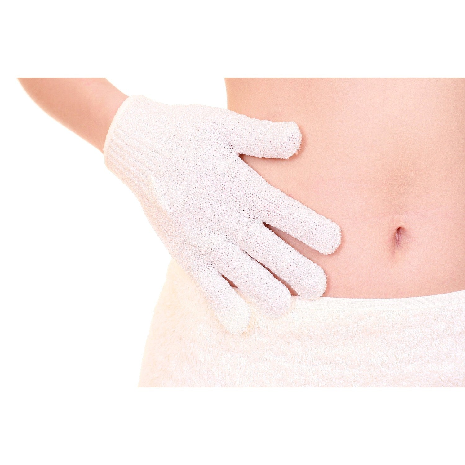 Linda Exfoliating Bath Gloves, Pack of 4