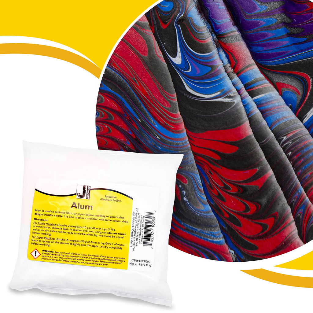 Buy now Jacquard Alum 1lb Pkg for Marbling at indiglob india