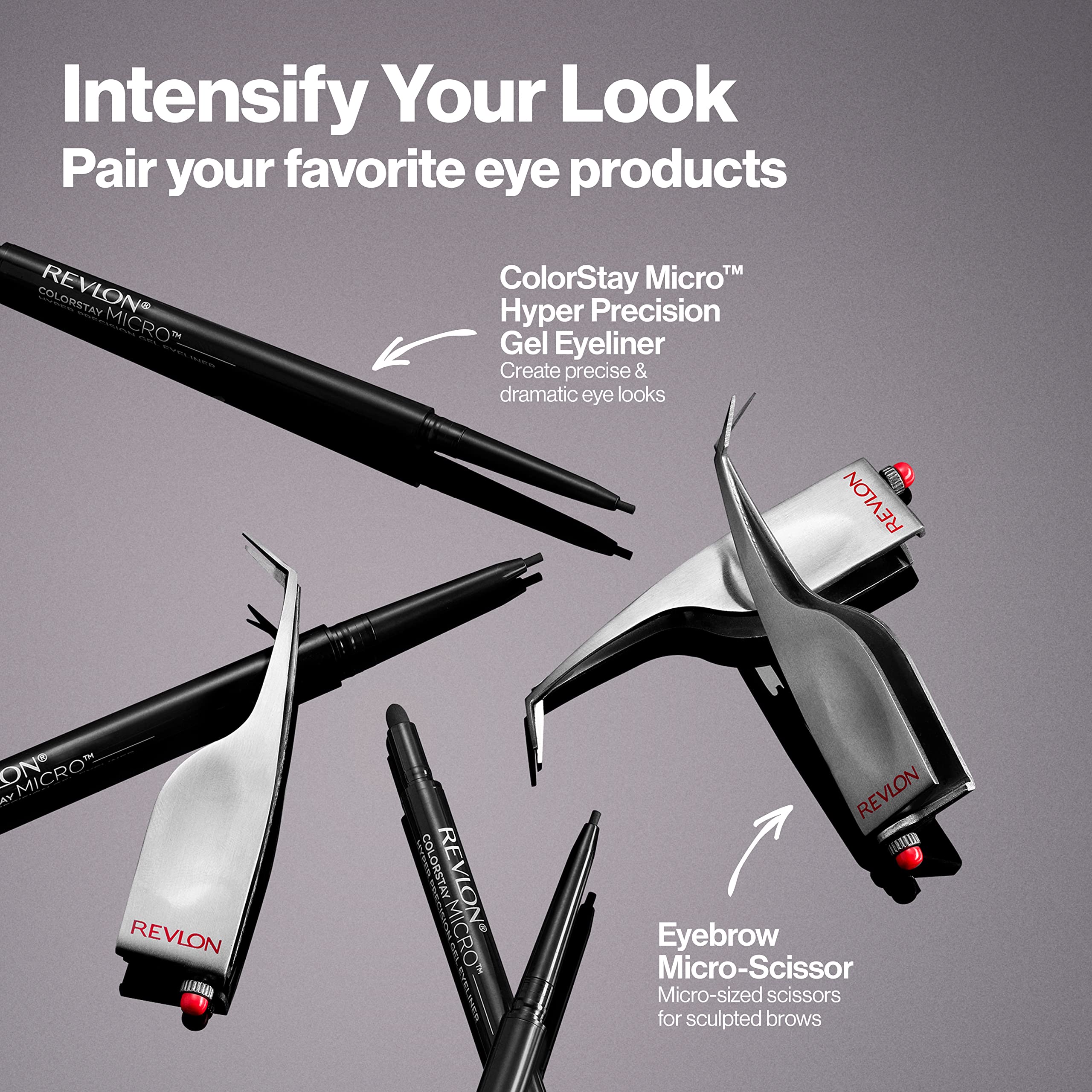 Buy now Revlon Gel Eyeliner, ColorStay Micro Hyper Precision Eye Makeup with Built-in Smudger, Waterproof, Longwearing with Micro Precision Tip, 214 Black, 0.002 oz at indiglob india