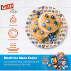 Buy now Glad for Kids Paw Patrol Emoji Paper Plates, 20 Count, 8.5 Inches | Paw Patrol Plates for Kids | Heavy Duty Disposable Soak Proof Microwavable Paper Plates for All Occasions at indiglob india
