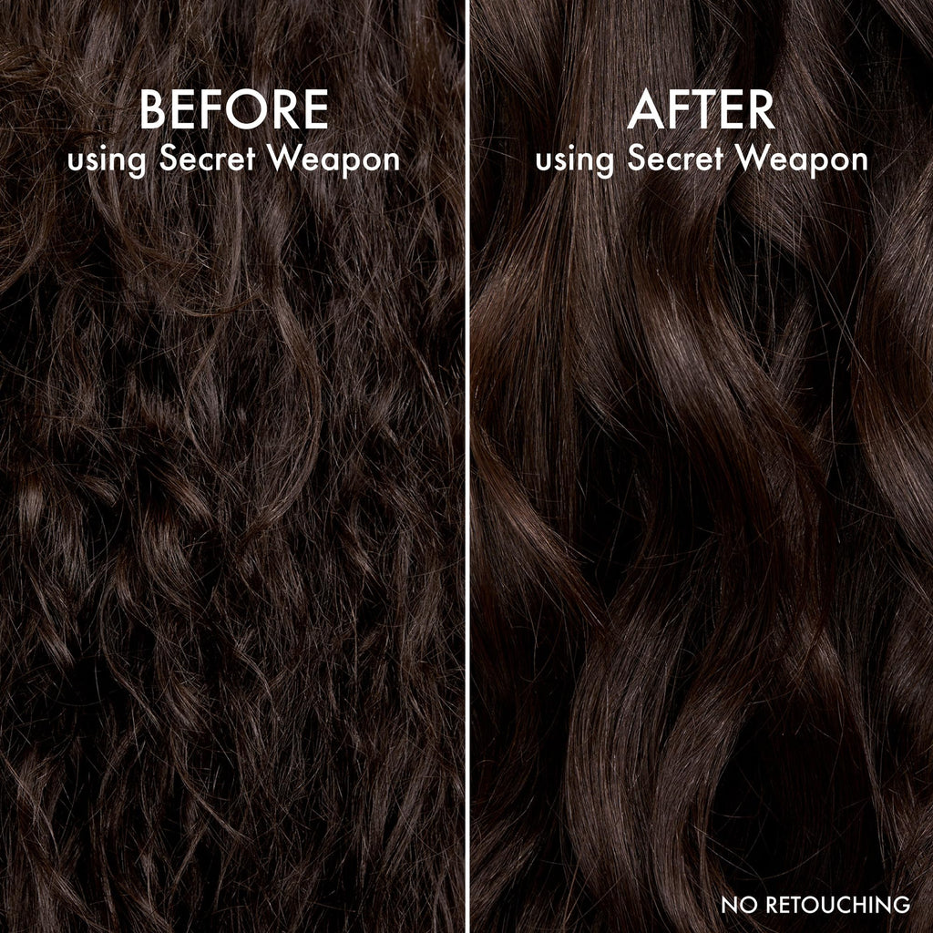 John Frieda Frizz Ease Secret Weapon Smoothing Hair Creme, 4 fl oz | Frizz Control Hair Cream, Tames Flyaways, Split End Treatment, Avocado Oil, Fine or Curly Hair, Touch-Up Cream