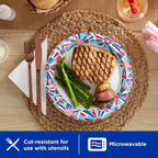Dixie Ultra Limited Edition Paper Plates, 10" Dinner-Size Plates, 20 Count
