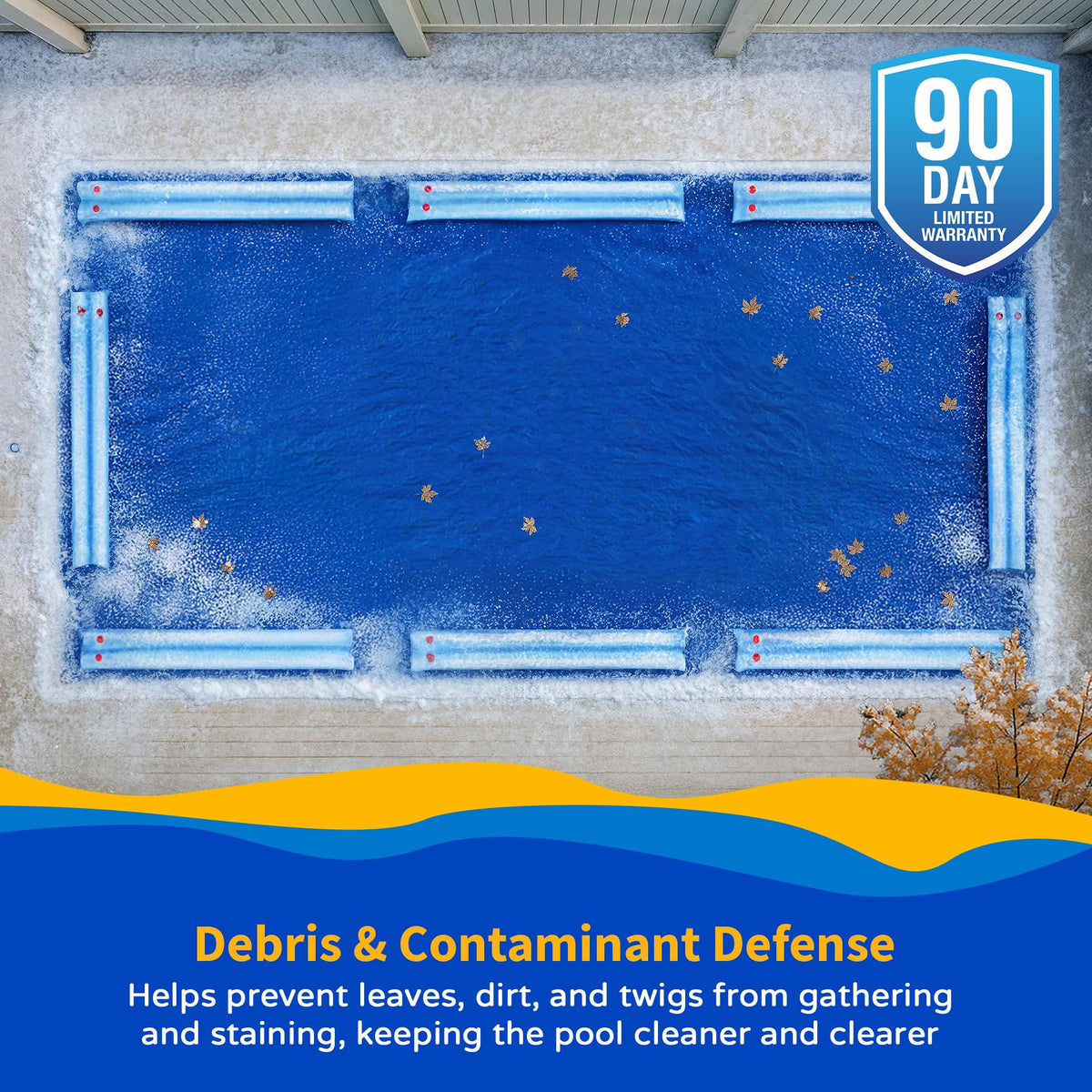 Blue Wave 10-ft Double Water Tube for Winter Pool Cover - 5 Pack
