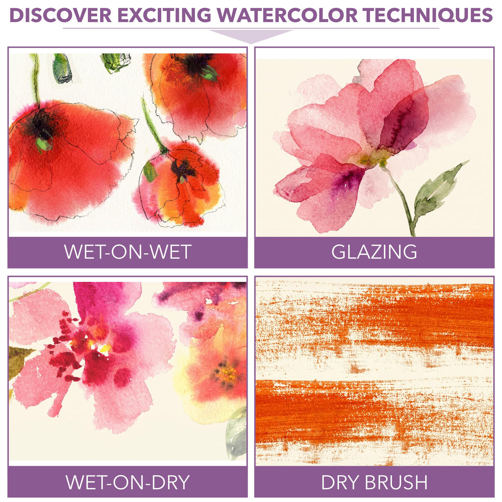 Mr. Pen- Watercolor Paint Set, Vivid, Portable Paint Art Kit