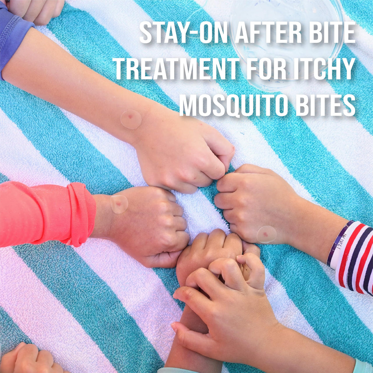 quitch XL Mosquito Bite Itch Relief Patch Kids, Insect Bite Patch, Summer Travel Essentials, Mosquito Anti Itch Cream Alternative, Summer Camp Essentials Itch Relief, Camping Essential