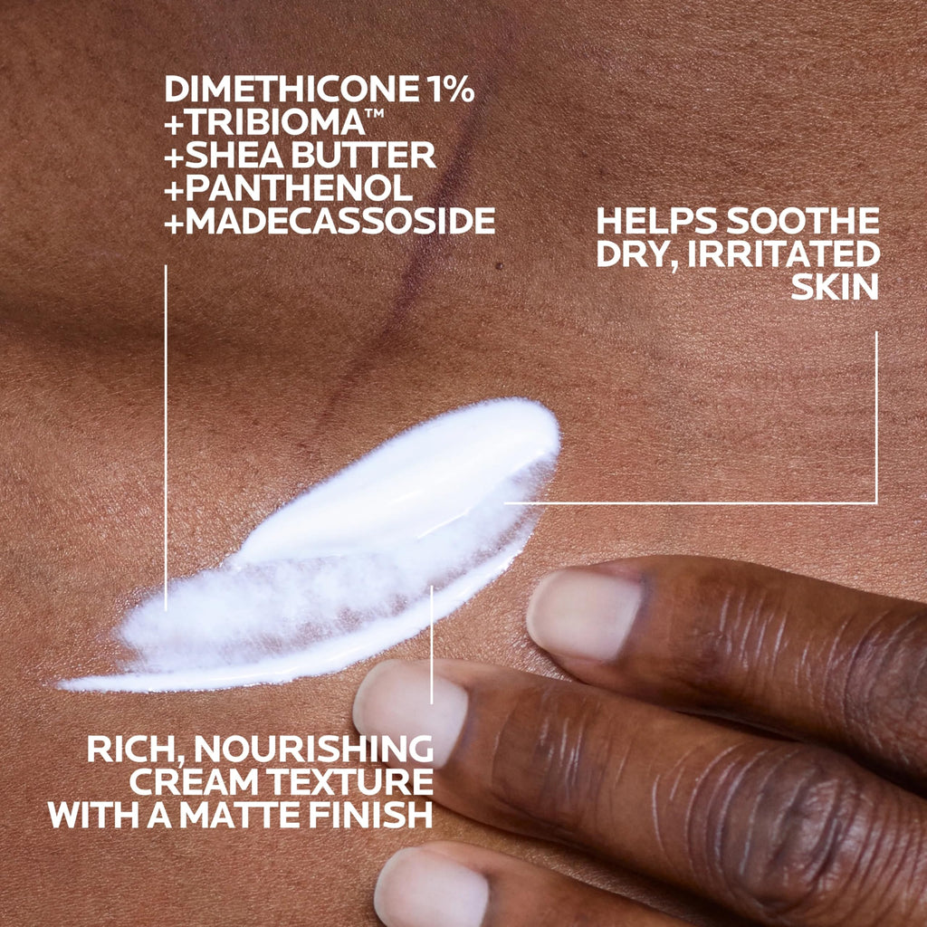 La Roche-Posay Cicaplast Balm B5 Skin Barrier Repair Cream with Centella Asiatica, Shea Butter & Panthenol | Multi-Purpose Healing Ointment for Dry, Irritated Skin | Face, Body & Hand Balm, Baby Safe