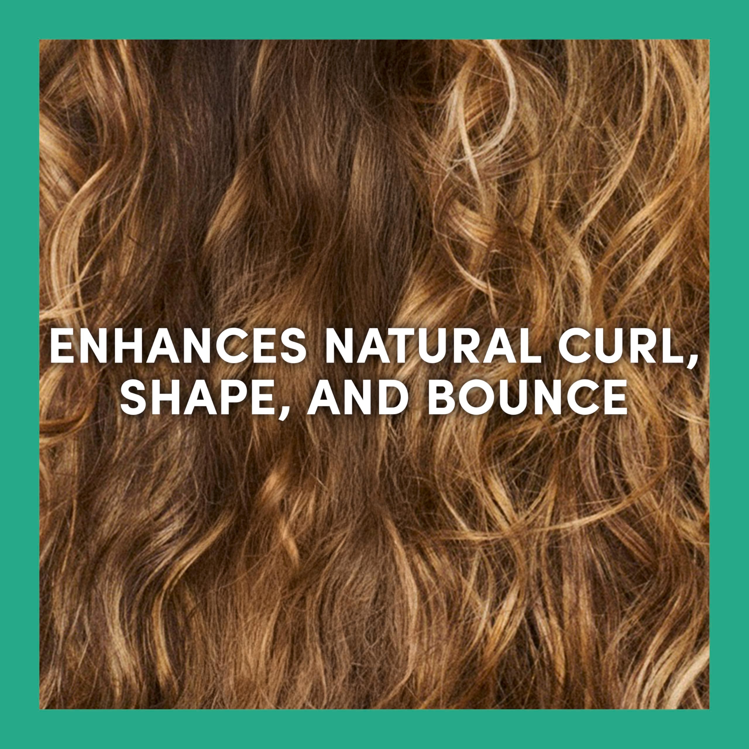 TRESemmé Air Dry Foam 1 ct Bouncy Curls Foam for Humidity Protection, with Peptide Blend, 7.5 fl oz