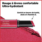 Buy now REVLON Lipstick, ColorStay Ultimate Suede Lipstick, High Impact Lip color with Moisturizing Creamy Formula, Infused with Vitamin E, 025 Socialite, 0.09 Oz at indiglob india