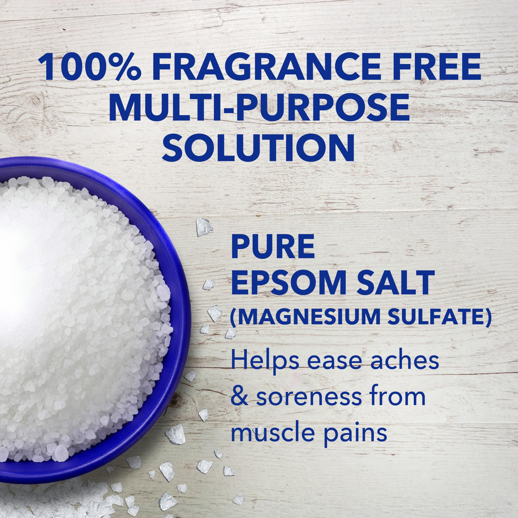 Dr Teal's Epsom Salt Magnesium Soak, Fragrance Free, 4 lbs