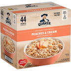 Buy now Quaker Instant Oatmeal Fruit & Cream Variety Pack, Single Serve Packets, (44 Pack) at indiglob india