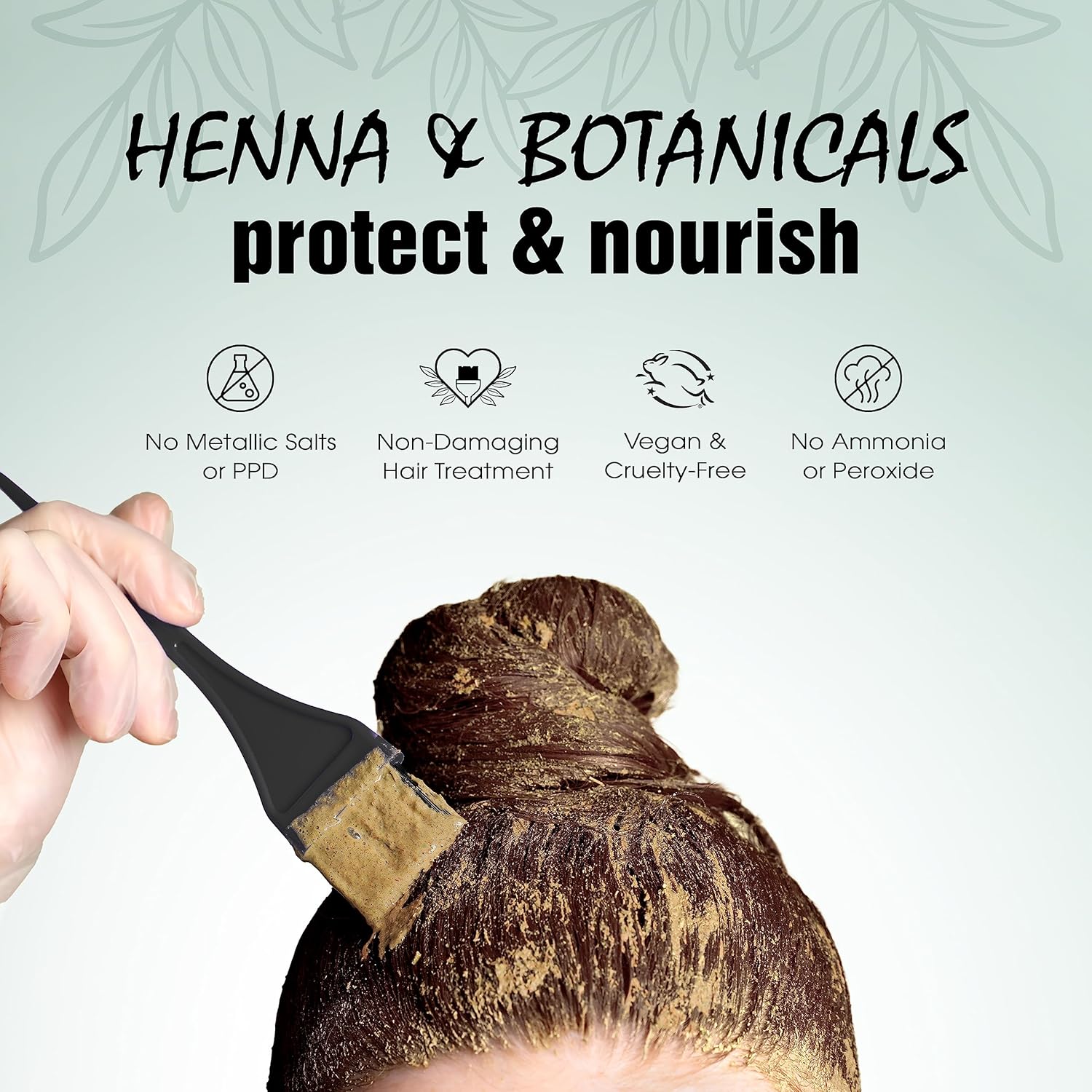 Buy now Light Mountain Henna Hair Color & Conditioner, Color the Gray - Dark Brown Hair Dye for Men/Women, 2-Step Chemical-Free, Semi-Permanent Hair Color for White, Gray, and Blonde Hair, 7 Oz (Pack of 2) at indiglob india
