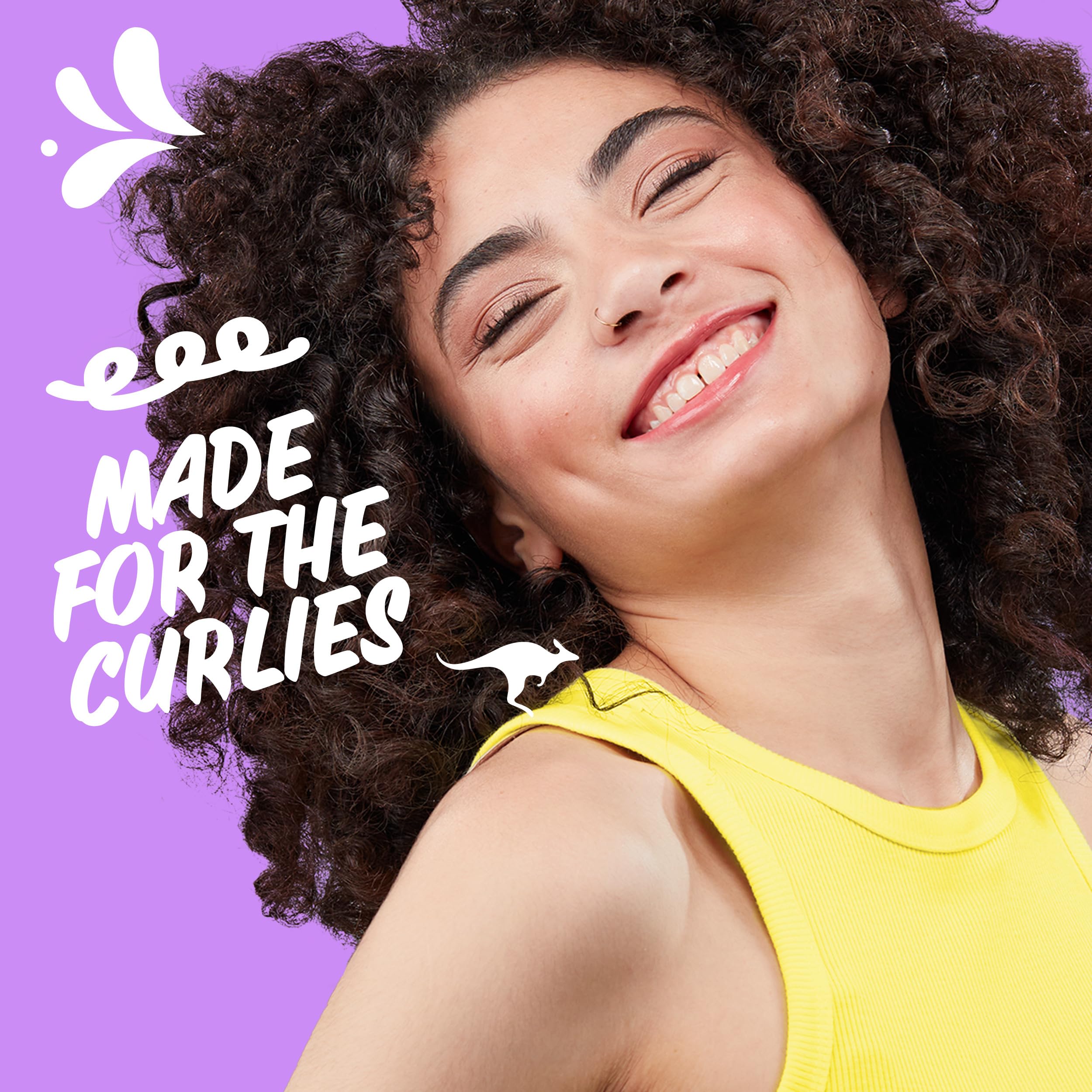 Aussie Miracle Curls with Coconut Oil, Paraben Free Detangling Milk Treatment, 6.7 fl oz