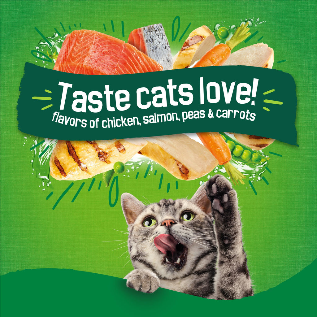 Friskies Purina Indoor Dry Cat Food, Indoor Delights - (4) 3.15 lb. Bags