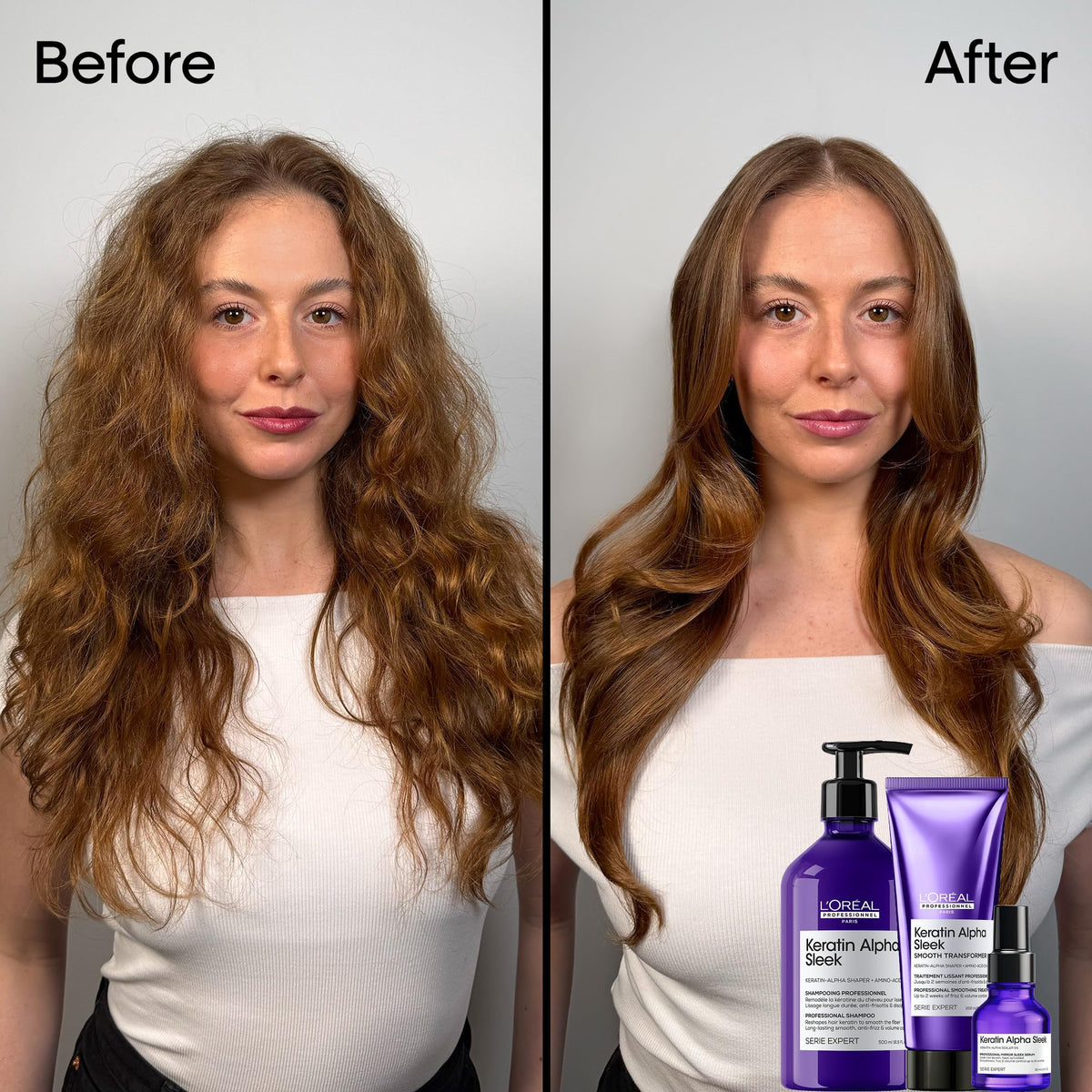 L'Oréal Professionnel Keratin Alpha Sleek Hair Mask – For Frizzy Hair