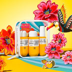 Buy now Sol de Janeiro Tropical Abundance Hair Repair Trio Travel Set | Jet Set | Sulfate Free Brazilian Joia Shampoo and Conditioner | Leave In Conditioner Spray | TSA Friendly | Amazon Exclusive at indiglob india
