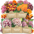 Milkweed Seed Variety Pack | 5 Individual Packs - 2026 Season - Showy, Pink Swamp, Butterfly Orange, Common Pink, Blood Flower | for Planting | by Sweet Yards